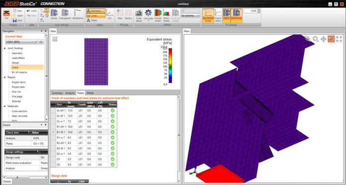 دانلود IDEA StatiCa v8.0 نرم افزار طراحی و تحلیل سازه‌های فولادی، بتنی و از پیش ساخته