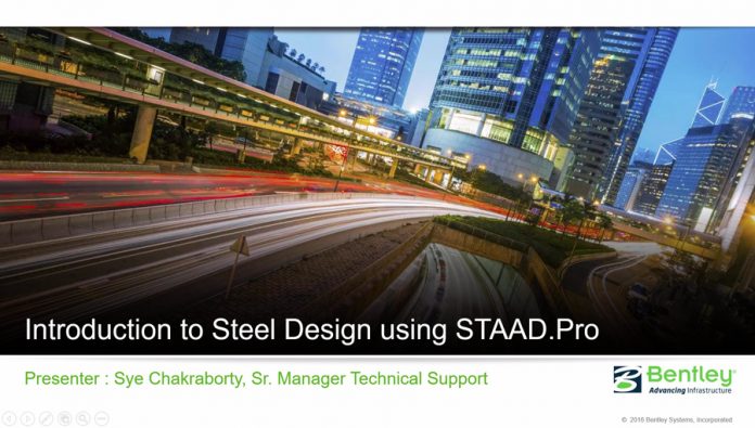 دانلود ویدیوی آموزشی انجام پروژه های فولادی در نرم افزار STAAD