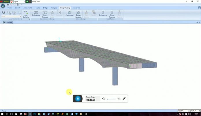 دانلود ویدیوی آموزشی طراحی پل با شاهتیر باکس در نرم افزار CSiBridge