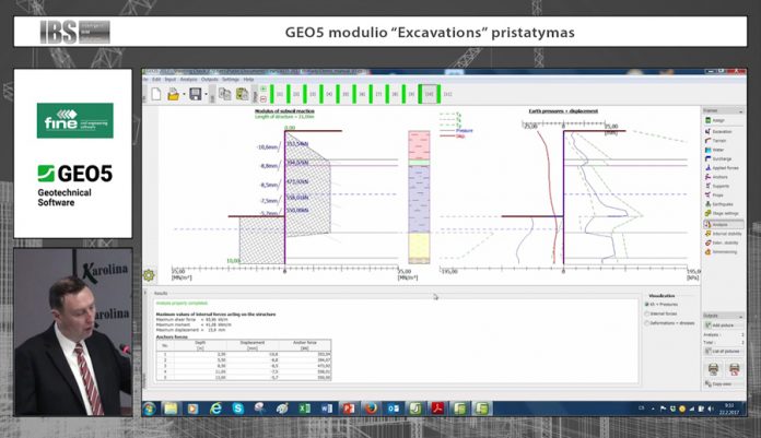 دانلود ویدیوی سخنرانی مدلسازی گودبرداری در نرم افزار GEO5
