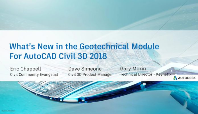 دانلود ویدیوی معرفی ویژگی جدید نرم افزار AutoCAD Civil 3D در مدلسازی جزئیات ژئوتکنیکی