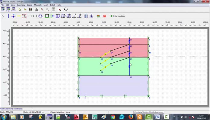 دانلود ویدیوی آموزشی مدلسازی و تحلیل گودبرداری با سازه نگهبان در نرم افزار Plaxis